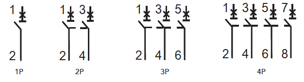 B1E UL1077 supplementary protectors wiring diagram