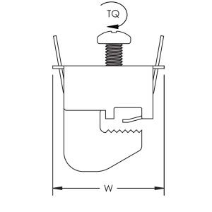 FBC connectors for connecting without drilling specifications 1