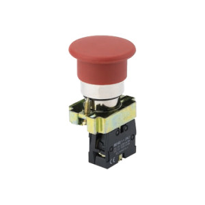 Ex9PBC momentary 40mm diameter mushroom 22mm pushbuttons Noark