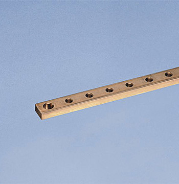 TCB threaded busbar with fixing hole
